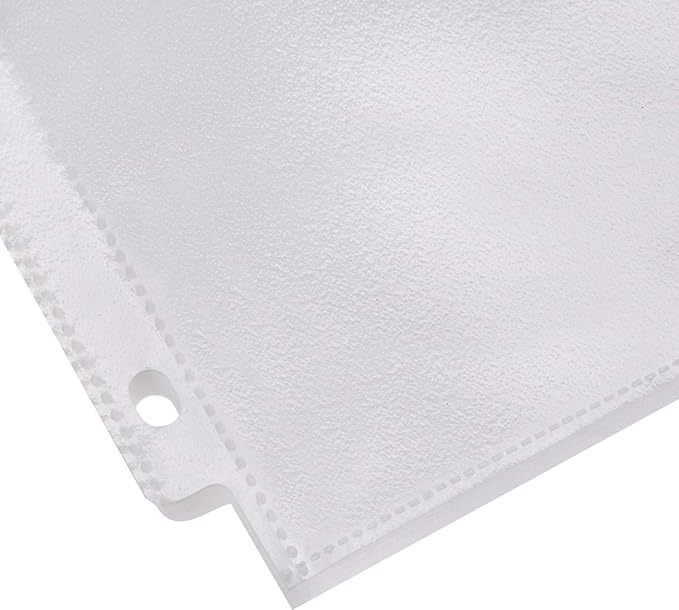Amazon Basics Sheet Protectors for 3 Ring Binder, Top Loading, Letter Size 8.5 - Image 5