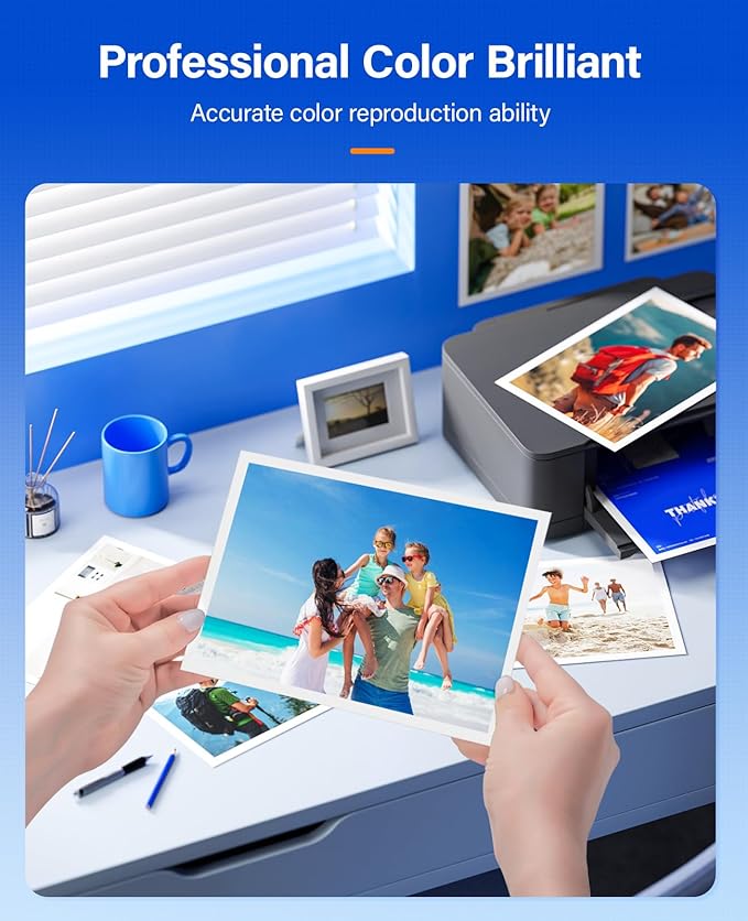 923 923e with chip Ink Cartridges 4-Pack High Yield Replacement for HP 923 923e 923XL Ink Compatible for HP OfficeJet Pro 8135e 8138e 8139e 8122e 8120 8123 8130 8133 Printers Black Cyan Magenta Yellow-DeskLoop Office