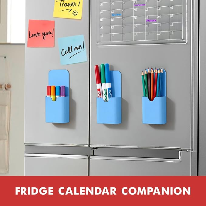 BEYGORM 4 Pack Magnetic Pen Holder - Image 3