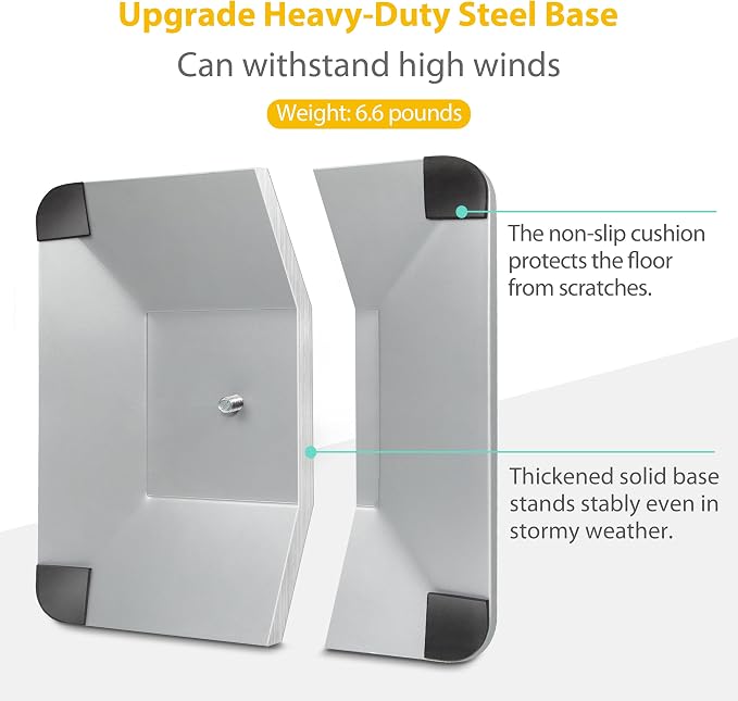 VAIIGO 8.5"x11" Pedestal Poster Sign Stand - Image 6