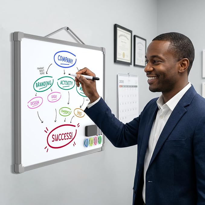 MaxGear Double-Sided Dry Erase Board - Image 7
