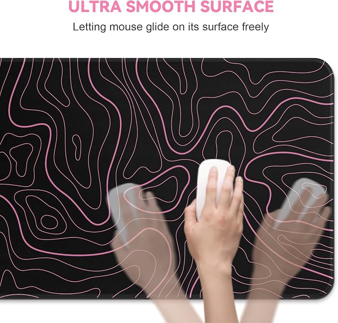 DIGSOM Gaming Mouse Pad, 31.5x11.8in | XL Mouse mat, Smooth surface, Anti-slip - Image 7