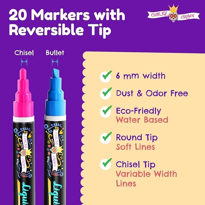 Bold Chalk Markers - Image 3