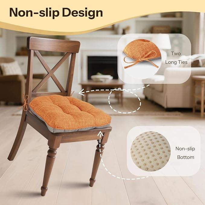 Chair Cushions for Dining Chairs 1 Piece, - Image 3