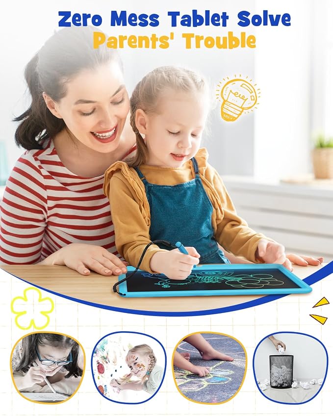 TEKFUN 16" LCD Writing Tablet for Kids & Family, Large Reusable Writing Pad for - Image 5
