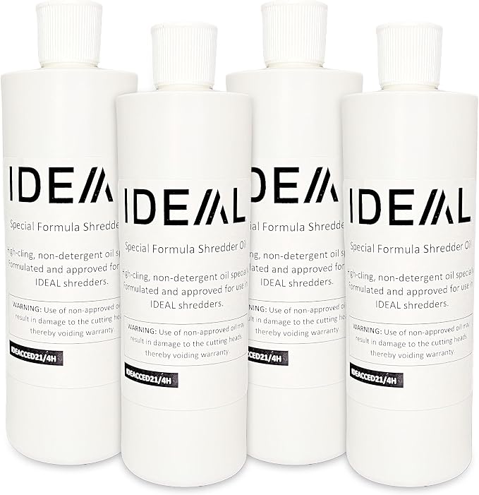 IDEAL Maintenance Combo Pack AC0920H Heavy-Duty Shredder Bags 20”x47”, Case of - Image 5