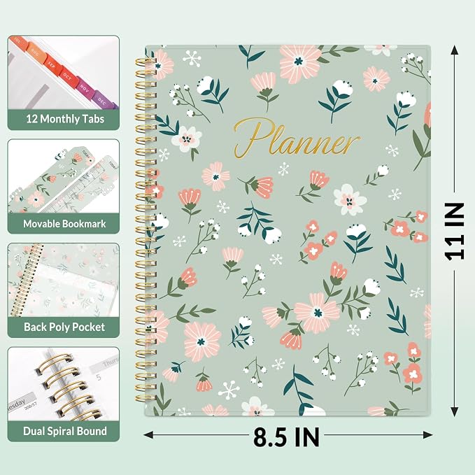 SUNEE Academic Planner 2026-2027 – Weekly & Monthly Planner, July 2026 to June - Image 5