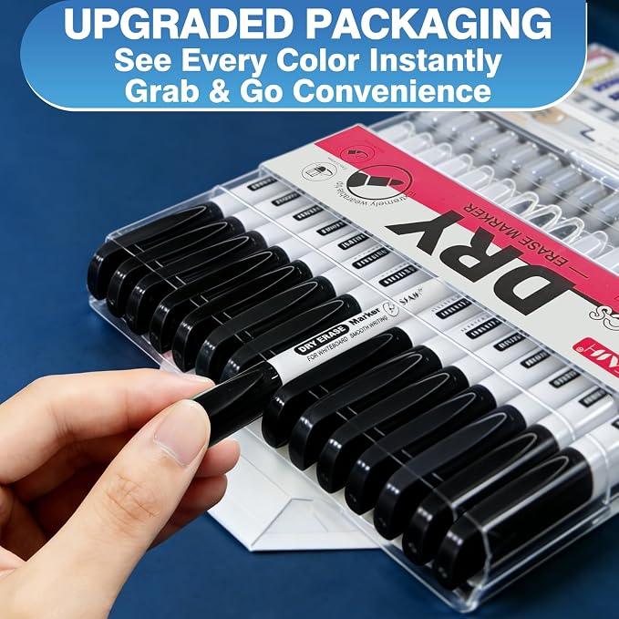 SFAIH Fine Tip Dry Erase Markers - Image 5