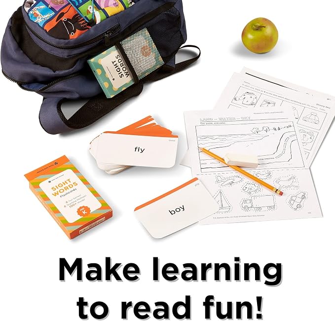 Award-Winning Pre-K Sight Words Flash Cards – 100+ Dolch & Fry High-Frequency - Image 7