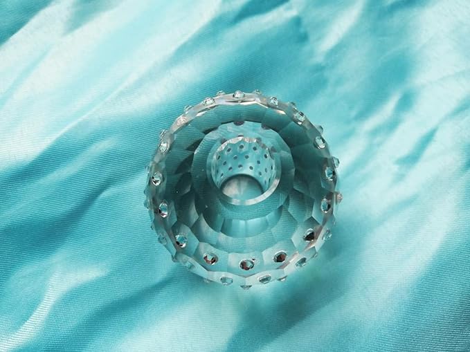 Crystal Glass Pen Holder Honeycomb Desk Accessory Fountain Pen Office Supplies Party & Gift Idea Home Decor (HONEYCOMB)-DeskLoop Office