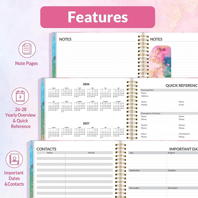 SUNEE 2026 Weekly and Monthly Planner - Image 5