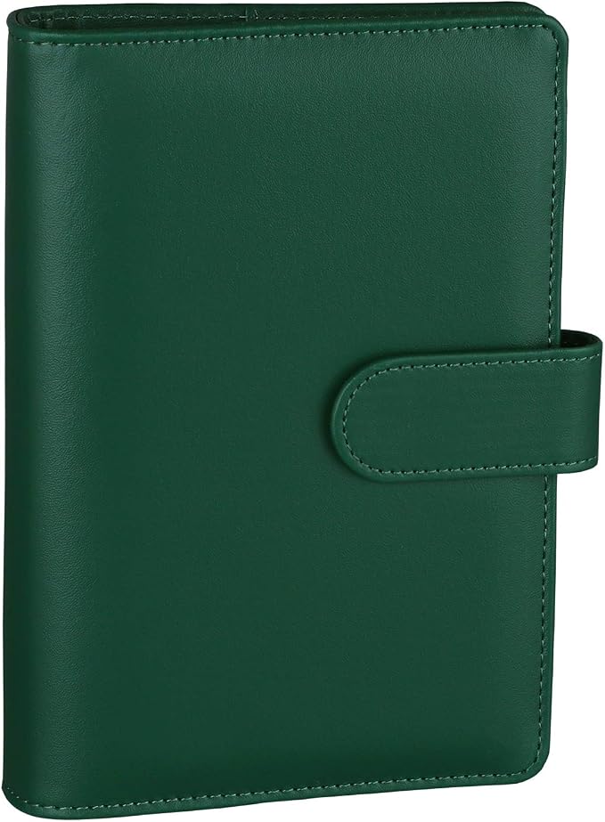 Antner A6 Notebook Binder 6 Ring Refillable Budget Planner Cover by Antner