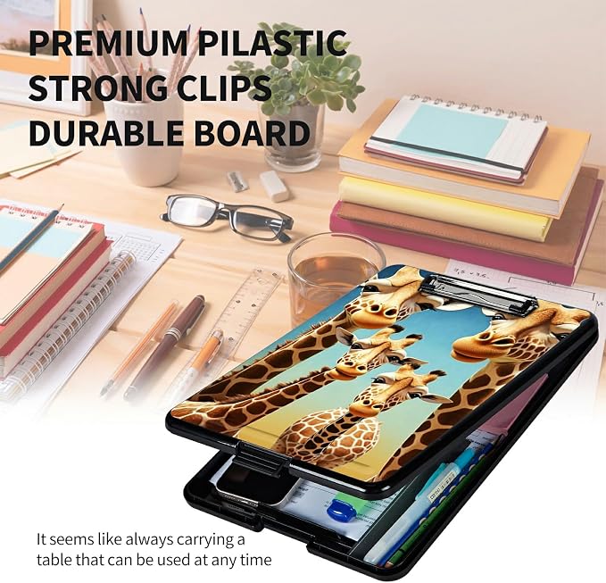 A4 Clipboards, Heavy Duty Waterproof Nursing Plastic Folder Clipboard - Image 6