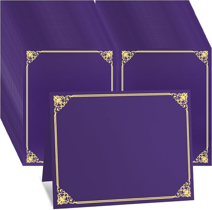 150 Pcs Certificate Holders Bulk, Document Covers - Image 8