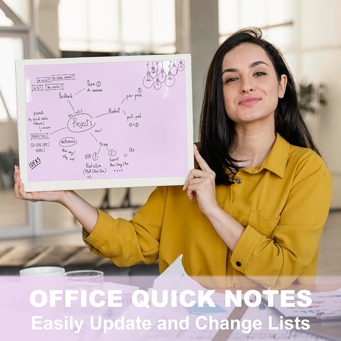 Dry Erase Board Sticker- Whiteboard Stickers-8.3''x11.7'' Removable Dry Erase - Image 6