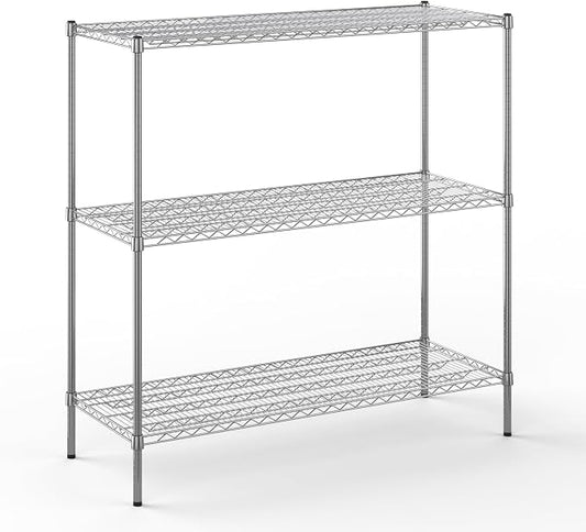 Regal Altair 21" Deep x 54" Wide x 54" Height Wire Shelving Kit | 3-Tier | NSF by Regal+Altair