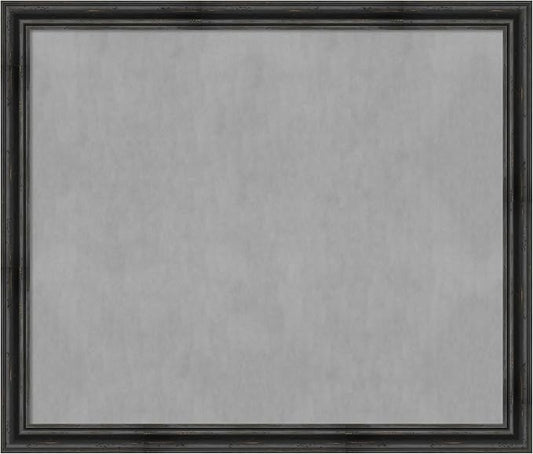 Amanti Art Black Framed Magnetic Board 45x53 Oversize Vision Board by AmantiArt