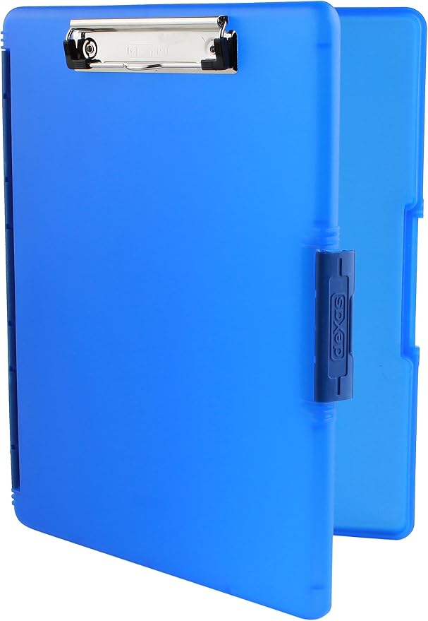 Dexas Slimcase 2 Plastic Clipboard by Dexas