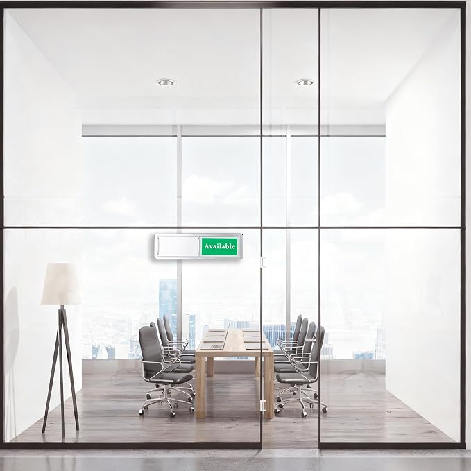 In Session or Available Door Sign, Sliding Privacy Indicator - Image 9