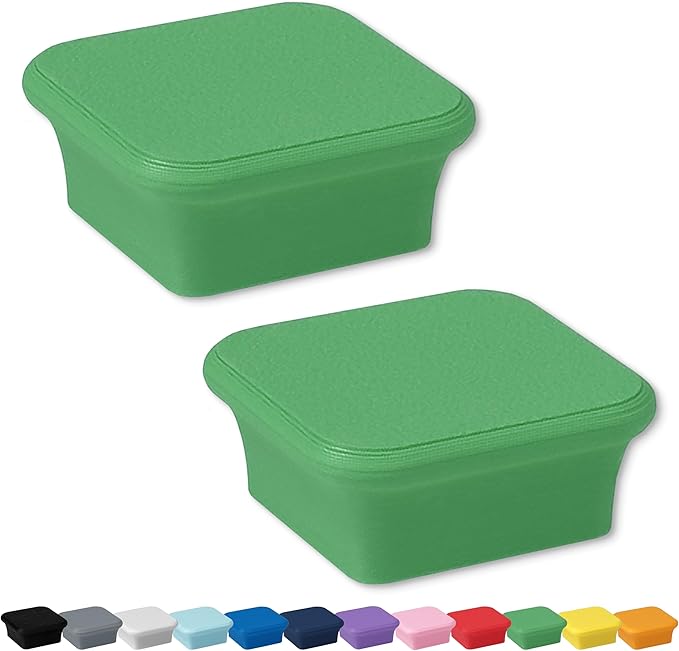 Glassboard Studio MiniBar Magnet - Strong Neodymium Rare Earth Magnets for Fridge, Whiteboard, Locker & Magnetic Glassboards - Ideal for Crafting & Office Use - Strong Fridge Magnets (Spring Green, 2)-DeskLoop Office