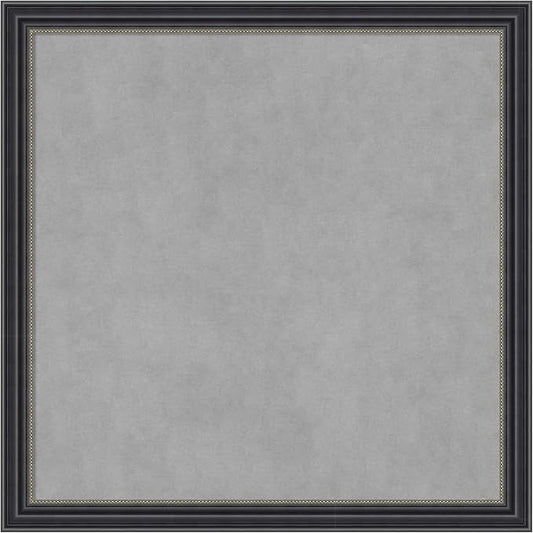 Amanti Art Black Framed Magnetic Board 13x13 X-Small Vision Board by AmantiArt