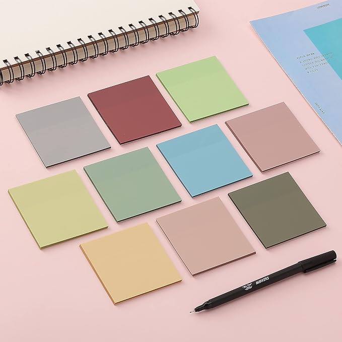 Mr. Pen- Transparent Sticky Notes, 12 Pads, 600 Sheets | See Through - Image 8