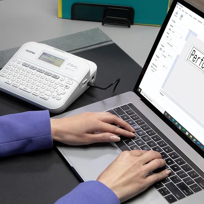 Brother P-touch PT-D410 Home / Office Advanced Label Maker | Connect via USB to - Image 4