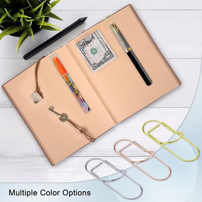 Wisdompro Pen Clip, 12 Pack Stainless Steel Pencil Clip Holder - Image 2