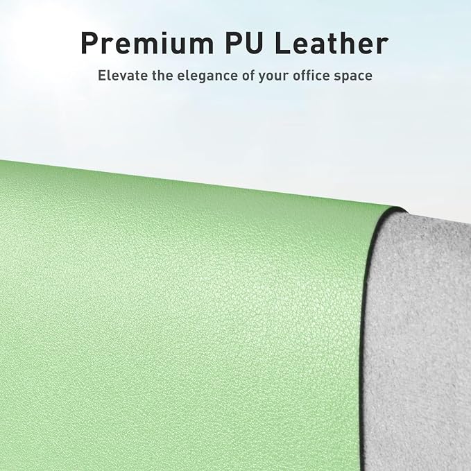 Aothia Faux Leather Desk Mat - Image 2