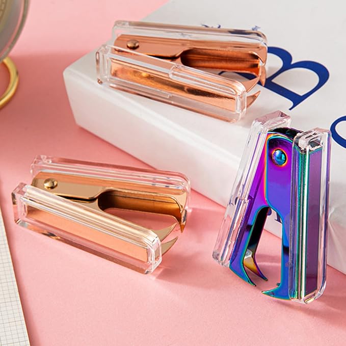 Mini Staple Remover Tool, Cute Small Staple Puller - Image 4