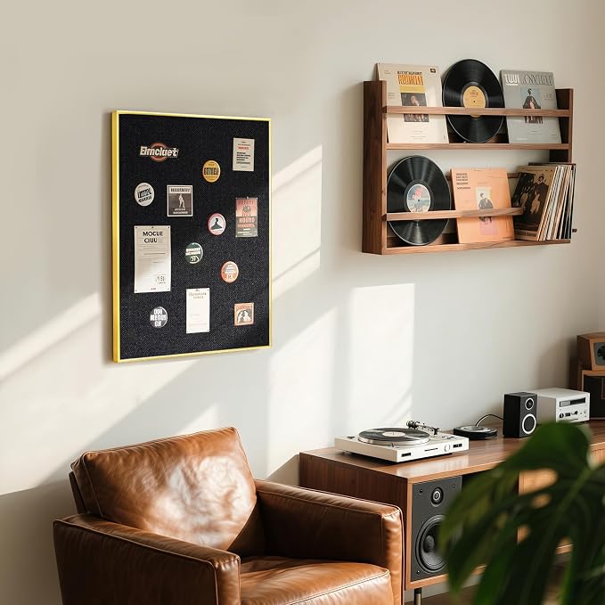 Fabric Bulletin Board, Upgraded Canvas Surface, Wall Mounted, - Image 8