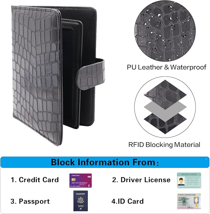 Melsbrinna Rfid Passport Holder - Image 4