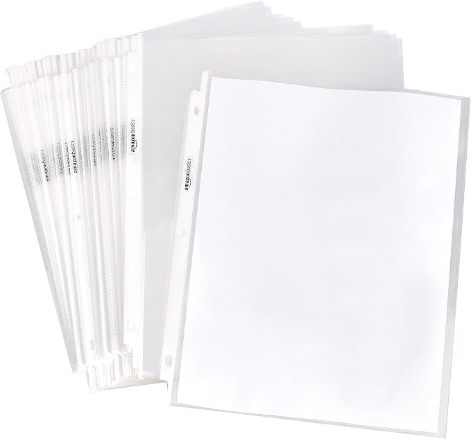 Amazon Basics Heavy Duty Sheet Protectors by AmazonBasics