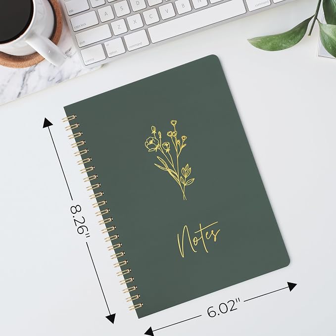 ZICOTO Aesthetic Spiral Notebook Set of 3 - Image 8