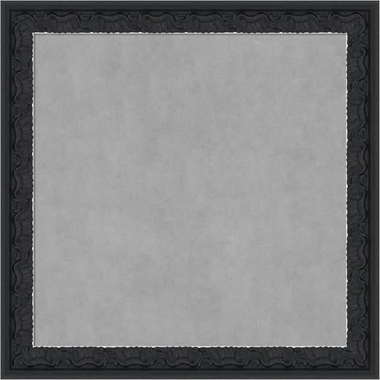 Amanti Art Black Framed Magnetic Board 14x14 X-Small Vision Board by AmantiArt