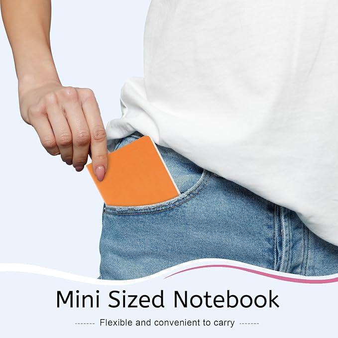 Oucaru 80 Pack Small Pocket Notebook, Mini Blank Notebook 3.5 x 5.5 Inches - Image 5
