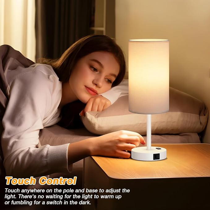 Dicoool Touch Bedside Table Lamp - Image 2