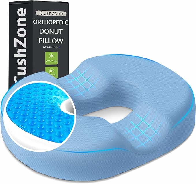 Donut Pillow Seat Cushion by CushZone