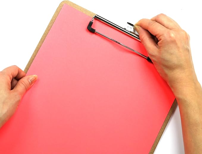 Officemate Recycled Wood Clipboards, Low Profile Clip, 12 Pack Clipboards - Image 8