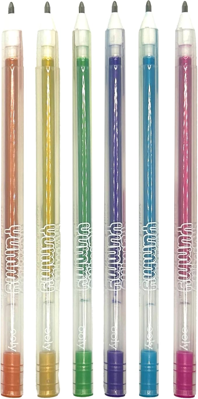 Ooly Yummy Yummy Scented Gel Pens Metallic Set of 6 - Image 4