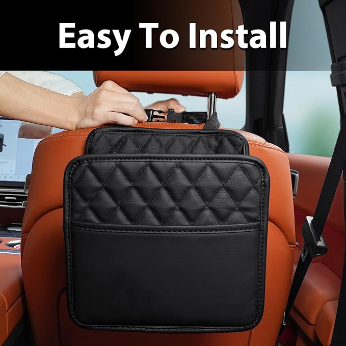 FrgKbTm Car Seat Back Organizer, Waterproof Car Backseat Organizer - Image 7