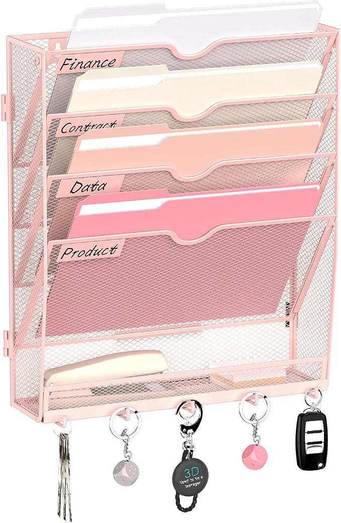 5 Tier Wall File Organizer by JMHUD