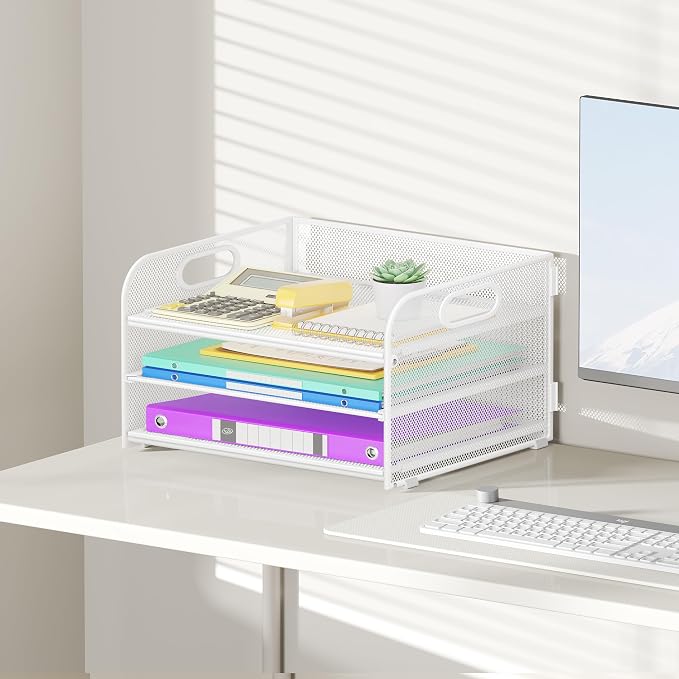 Cawukege 3 Tier Paper Organizer - Image 5