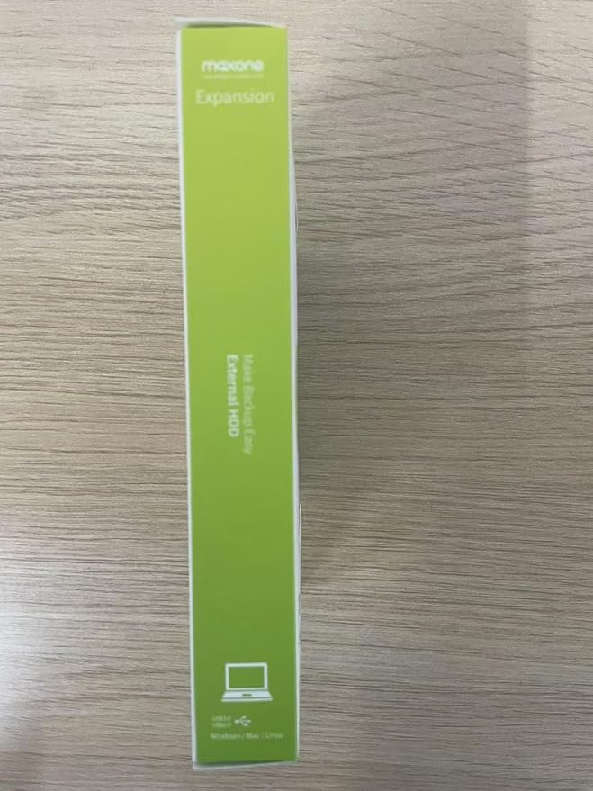 Maxone 320GB Ultra Slim Portable External Hard Drive HDD USB 3.0 Compatible with PC, Laptop, Rose Pink-DeskLoop Office