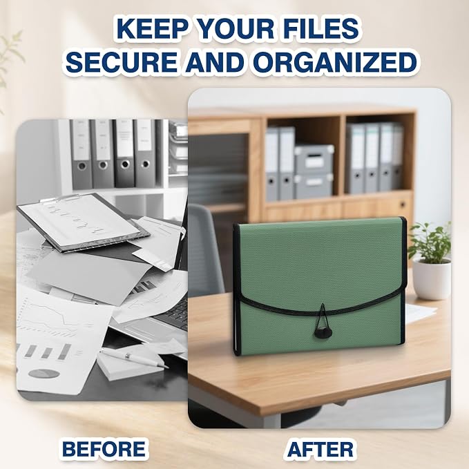 H4D 13-Pocket Accordion File Organizer - Image 6