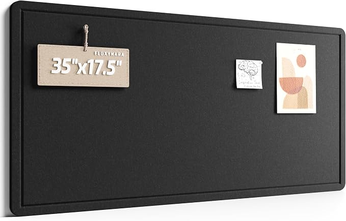 Fluxynara Bulletin Board, Foldable Felt Pin Board by FLUXYNARA