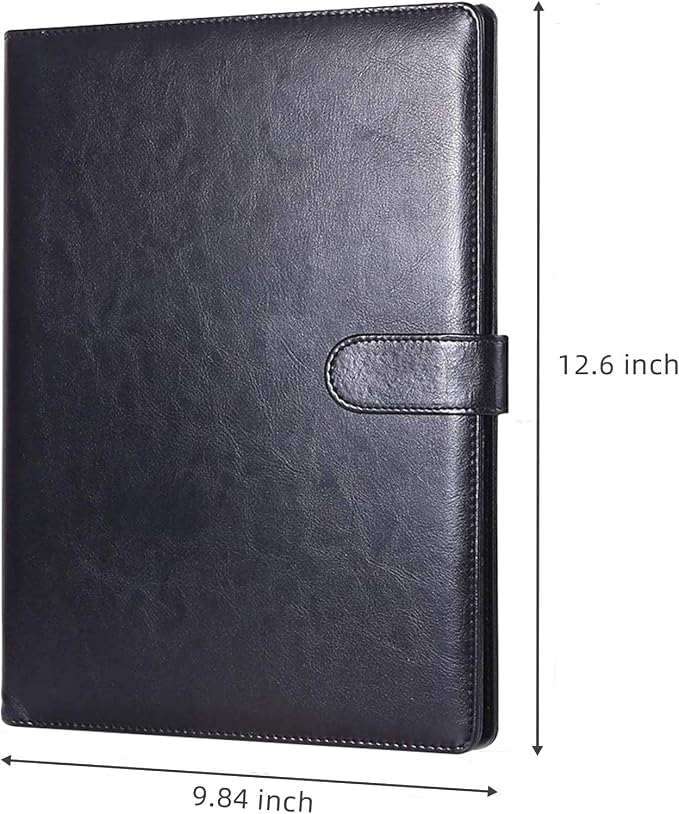 Mymazn Padfolio, Portfolio Folder, Legal Pad Holder, Resume Folder | Faux - Image 2