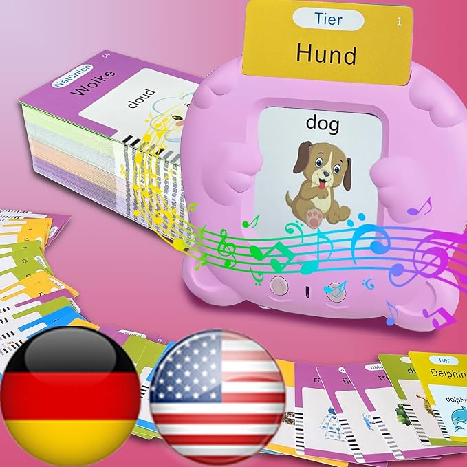 Bilingual Talking Flash Cards for Kids by MoLingvora