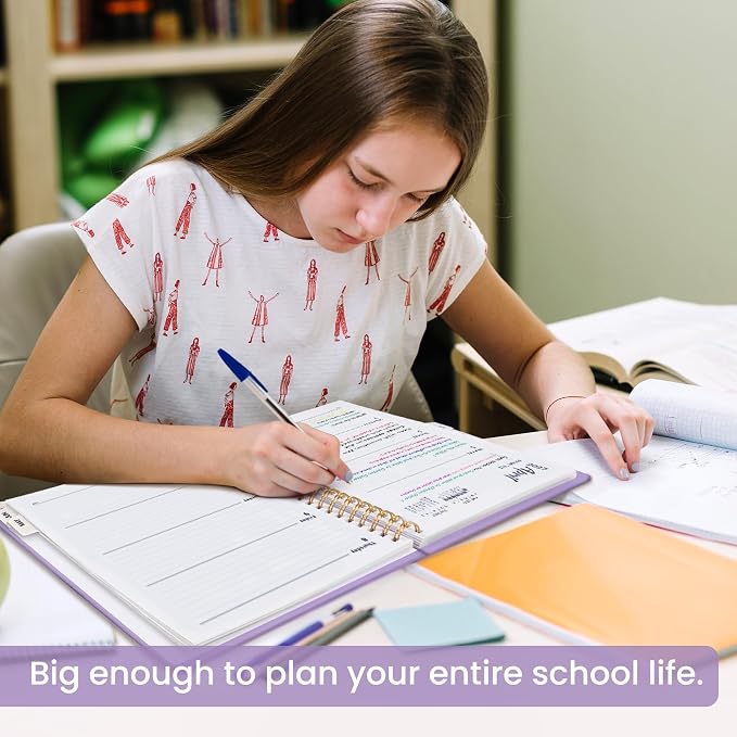 8.5" x 11" Academic Planner 2026-2027, Weekly & Monthly Calendar Planner Book - Image 6