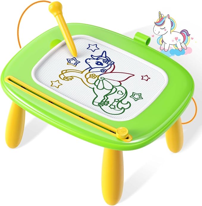Seimome Toddlers Toys Ages 1-3, Magnetic Drawing Board, Doodle Board Pad by SeimomeGrowingWithYourChild